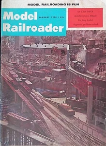 Model Railroader Magazine January 1970 Berkshire from a Mikado, Car Ferry Anabel - Picture 1 of 2