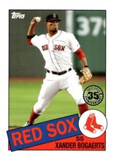 2020  Topps #85-20 Xander Bogaerts 1985 Topps 35th Anniversary