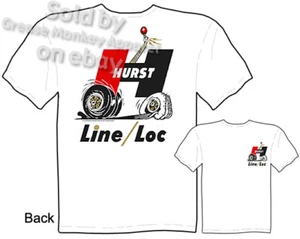 Hurst Shirt Muscle Cars T Shirts Line Lock Hot Rod Clothing Automotive Shirts - Picture 1 of 1