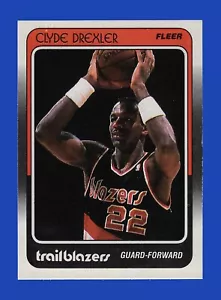 1988-89 Fleer Set-Break # 92 Clyde Drexler NR-NEUWERTIG - Bild 1 von 2