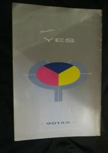 Yes 90125 Tour Book from 1984 has some wear ! - Picture 1 of 3
