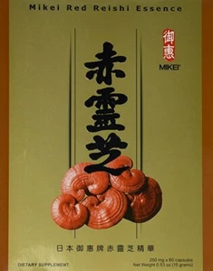 MIKEI Unisex Red Reishi Essence - 60 Capsules / Free Shipping - Picture 1 of 3