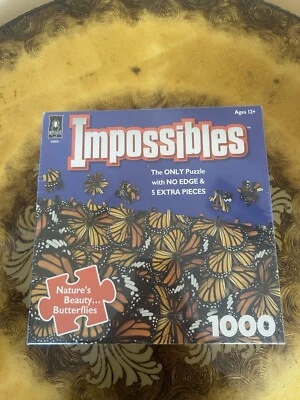 Jigsaw Puzzle BePuzzled Impossible 1000 Pieces 19”X 26.5” NEW SEALED - Image 1 of 4
