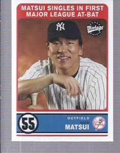 2003 Upper Deck Vintage #288 Hideki Matsui RC Rookie Card - Picture 1 of 1