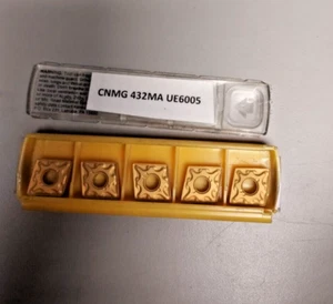 Materiales Mitsubishi: Inserto de torneado - CNMG 432MA, UE6005, paquete de 5 - Imagen 1 de 1