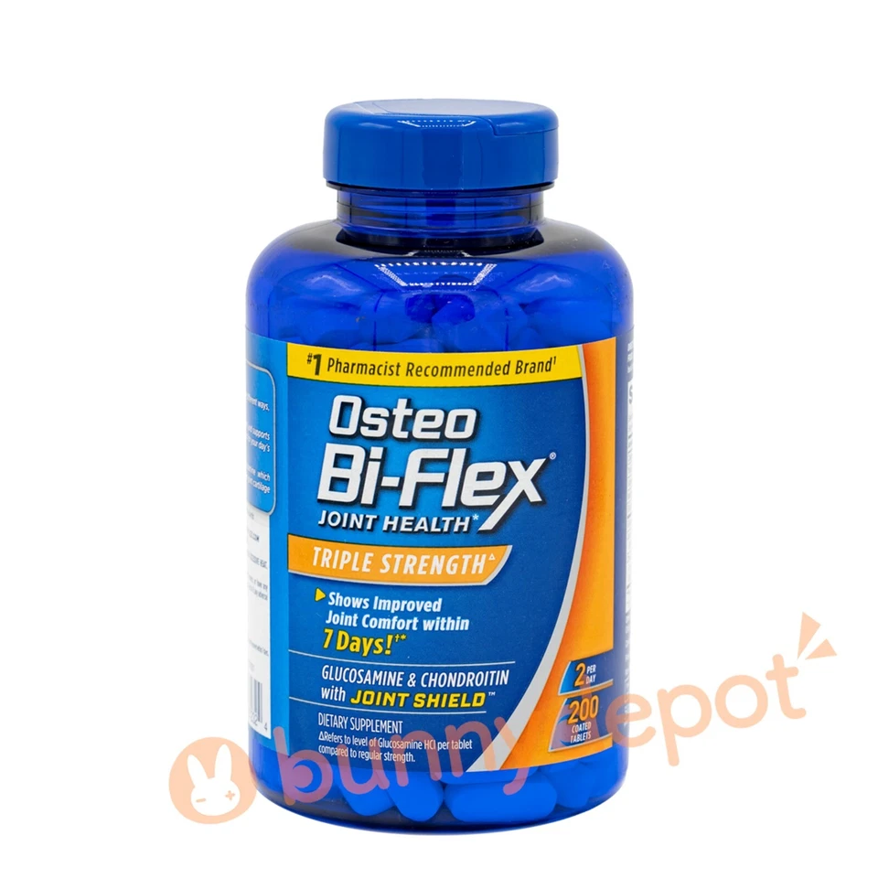 Osteo Bi-Flex Joint Health Triple Fuerza Glucosamina Condroitina 200 tab 2027+ Foto 1 de 3