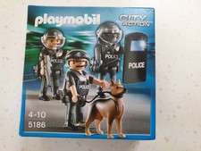 playmobil tactical police dog unit