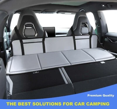 Elementos esenciales para acampar en coche, aumentar el espacio de carga en la cama del coche, accesorios de colchón para SUV Foto 1 de 4