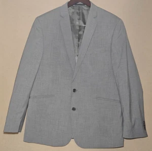 Kenneth Cole Reaction Men’s 2-Piece Suit – Modern Slim-Fit, 44R Jacket, 37W Pant - Picture 1 of 17