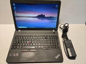 Lenovo ThinkPad E565 15.6" HD Laptop AMD A10-8700P 16GB 128GB Win-10 DVD Cam BT - Picture 1 of 12