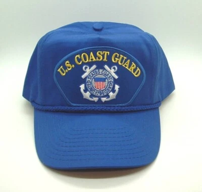 US Coast Guard 1790 Royal Blue Emblematic Trucker Adjustable Military Cap/Hat. - Image 1 of 3
