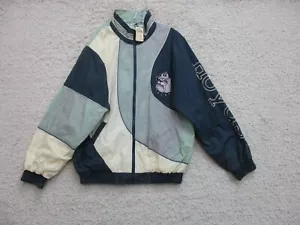 NEW Pro Player Georgetown Hoyas Jacket Large Blue Full Zip Vintage Deadstock Men - Picture 1 of 13