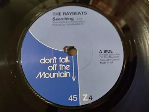 The Raybeats – Searching NM Original UK Import 45RPM Record 1981 NEW WAVE ROCK - Imagen 1 de 2