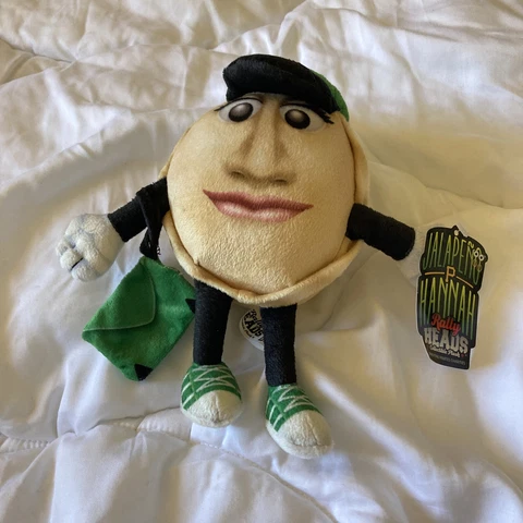 Mrs.T's Pierogies Pittsburgh Pirates Rally Heads Jalapeno Hannah Plush 2017 Cover