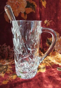 Crystal Martini Pitcher / Stirrer by Regal Crystal Rock - Made in Italy - EUC - Picture 1 of 12