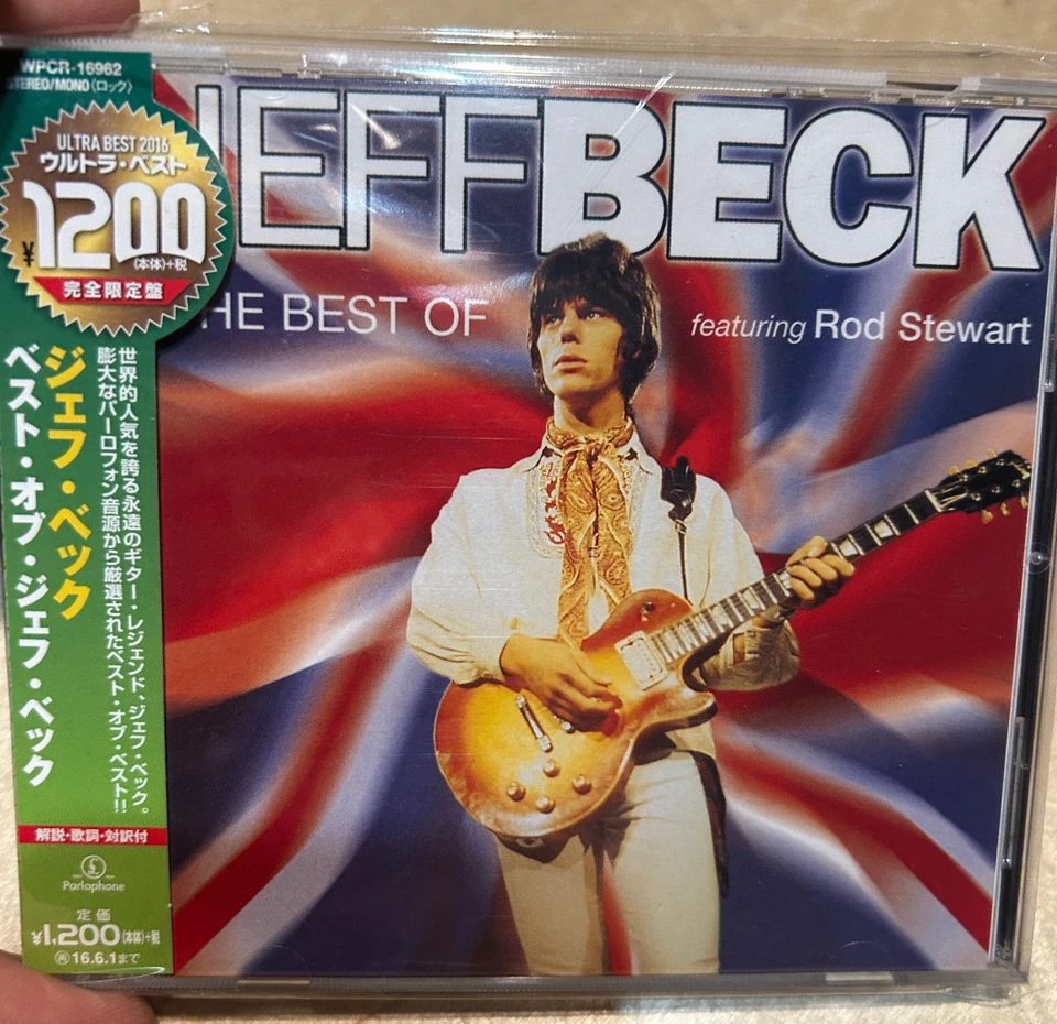 BEST OF JEFF BECK FEATURING ROD STEWART  JAPAN EDITION SUPER RARE! CD WPCR-16962 Foto 1 de 3