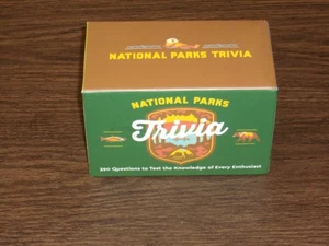 National Parks Trivia Cards Map Games 390 Questions Test Your Knowledge - Picture 1 of 7