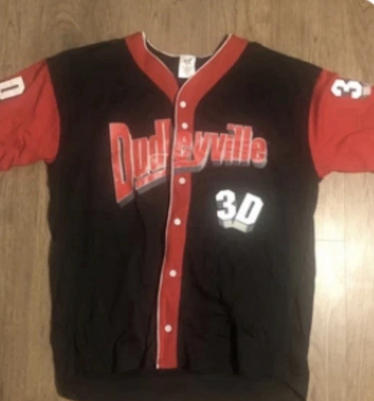 WWF Vintage Dudley Boyz Dudleyville Baseball Jersey RARE Wrestling 2000s USA - Image 1 of 1