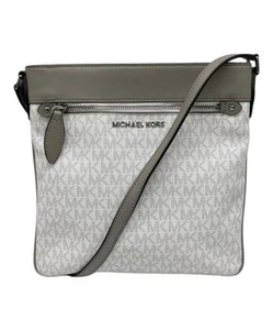 MICHAEL KORS Monogram shoulder bag white - Picture 1 of 8