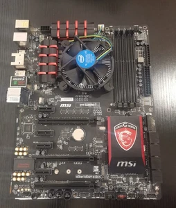 CPU PROCESSORE INTEL CORE i7-4770K 3.40GHz+SCHEDA MADRE MSI Z97 GAMING+ RAM 16GB - Foto 1 di 6