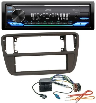 JVC Bluetooth DAB USB MP3 Autoradio für VW Up (AA, AAN, 2011-2016) - Bild 1 von 4