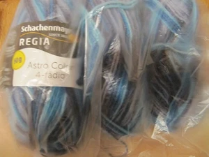1 x 50g, 2 x 30g  Regia Sockenwolle Schachenmayer 4-fädig / 4-fach  Astro color - Bild 1 von 1