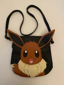 Pokémon Loungefly - Eevee Crossbody Rare Bag Purse Black 2017 - Picture 1 of 7