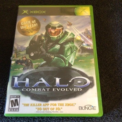 Halo Combat Evolved Game of the Year XBOX Complete Video Game - Image 1 of 4