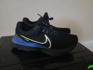 Nike React Infinity Run Flyknit 3 'BlackRoyal' DZ4845-001 Talla 10 - Imagen 1 de 6