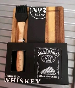 Jack Daniels Steak board and brush Set - Picture 1 of 2