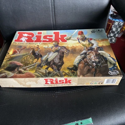 Hasbro Risk Strategy Board Game - 300 Figures - Image 1 of 2