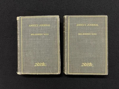 AMIEL’S JOURNAL Henri-Frederic Amiel WARD  Macmillan 1897 2 vols.  2nd Ed. Foto 1 de 4