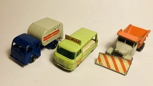 Matchbox Lesney : Job Lot x 3 Commercial Vehicles - Original Vintage (ref18) - Picture 1 of 12