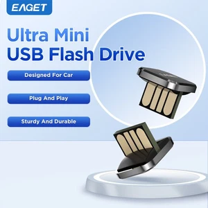 EAGET USB 2.0 Ultra Mini USB Flash Drive 8G 16G 32G 64G Plug & Play Memory Stick - Picture 1 of 14