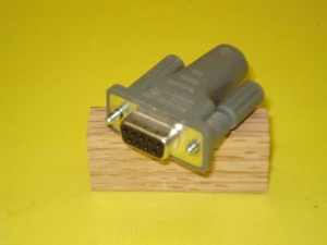 Logitech 500378-00, DB-9 Female to PS-2 Female Adapter - Picture 1 of 3