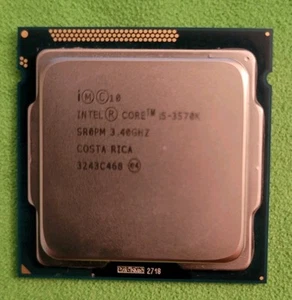 Intel Core I5-3570K 3rd Gen SR0PM Quad Core CPU Processor 3.40 Ghz LGA 1151 - Afbeelding 1 van 2