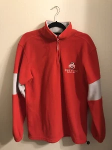 THE Ohio State University Buckeyes Sweatshirt mit Viertelreißverschluss aktiv Größe M - Bild 1 von 5