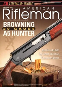 AMERICAN RIFLEMAN MAGAZINE December 2024 - Browning A5 Hunter 20 Ga -Stevens 334 - Picture 1 of 1