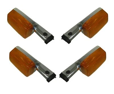 Turn Signals Complete Set of 4 Front & Rear For Honda CB 750 K (DOHC) 1979 - Image 1 of 2