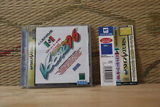J League Victory Goal 96 w/spine card Sega Saturn SS Japan Very Good- Condition!