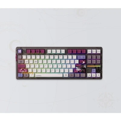 MiHoYo Kafka Backlit Mechanical Keyboard Bluetooth 87 108 Key Game Peripheral - Image 1 of 4