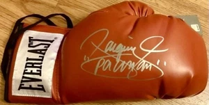 Manny Pacquiao autograph auto signed Everlast boxing glove inscribed PacMan JSA - Imagen 1 de 2