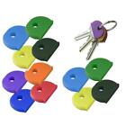 24x Colorful Assorted House Keys Caps Key Head Sleeves Covers Protectors