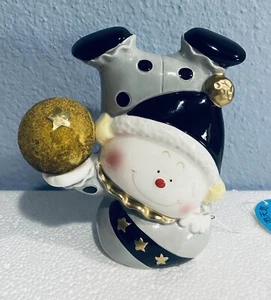 Weather Clown Piggy Bank Ceramic Japan Circus Clown ~5” Tall - Picture 1 of 10