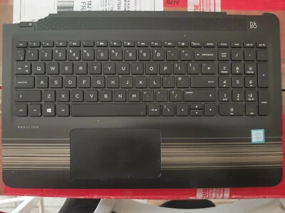 palmrest (mit QWERTY Tastatur + Touchpad) für HP Pavilion 15-au oder -aw - Bild 1 von 3