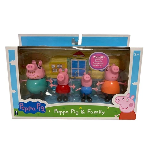 PEPPA PIG and Family Daddy Peppa George Mummy NEW SEALED Cover