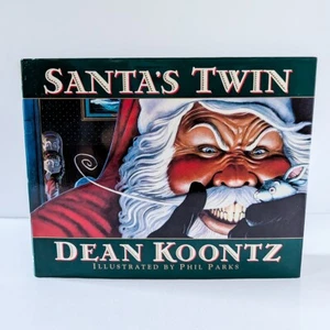 SANTA'S TWIN by Dean Koontz, Illus Phil Parks *1996 First Edition, 1st Printing* - Bild 1 von 13