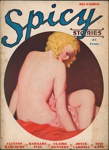 Spicy Stories 1936 Dezember. Zellstoff - Bild 1 von 2