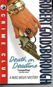 Death on Deadline by Robert Goldsborough (Paperback, 1990) Nero Wolfe - Picture 1 of 1