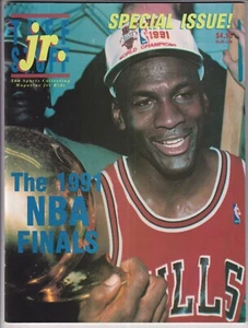 1991 TUFF STUFF JR. NUMERO SPECIALE - MICHAEL JORDAN - MAGIC JOHNSON - Foto 1 di 1
